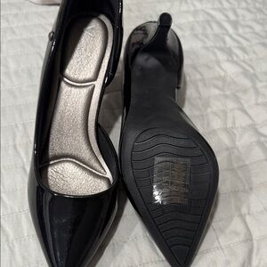 Sleek Black Women's Heels